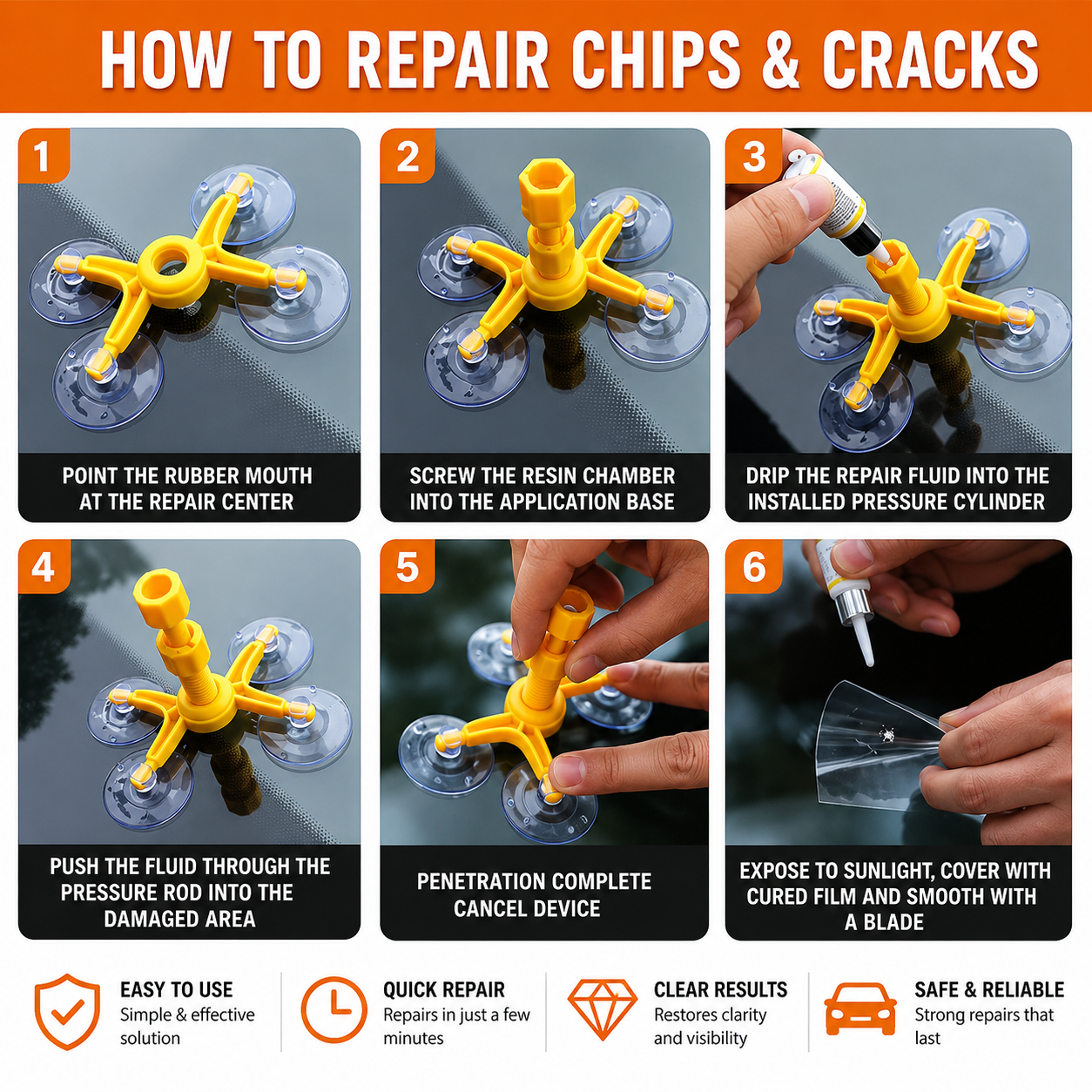 GlassFix Windshield Chip & Crack Repair