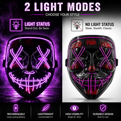 Halloween Glow Mask