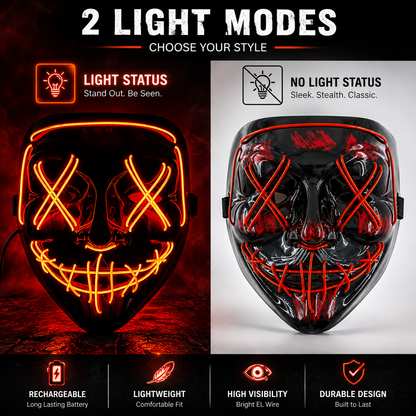 Halloween Glow Mask